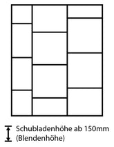 Dringenberg Schubladeneinteilung Kastenwerkbank 150/12 016221