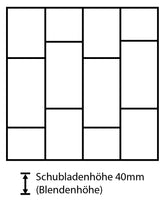 Dringenberg Schubladeneinteilung S7 60/12 019793
