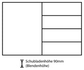 Dringenberg Schubladeneinteilung B7 90/5 019803