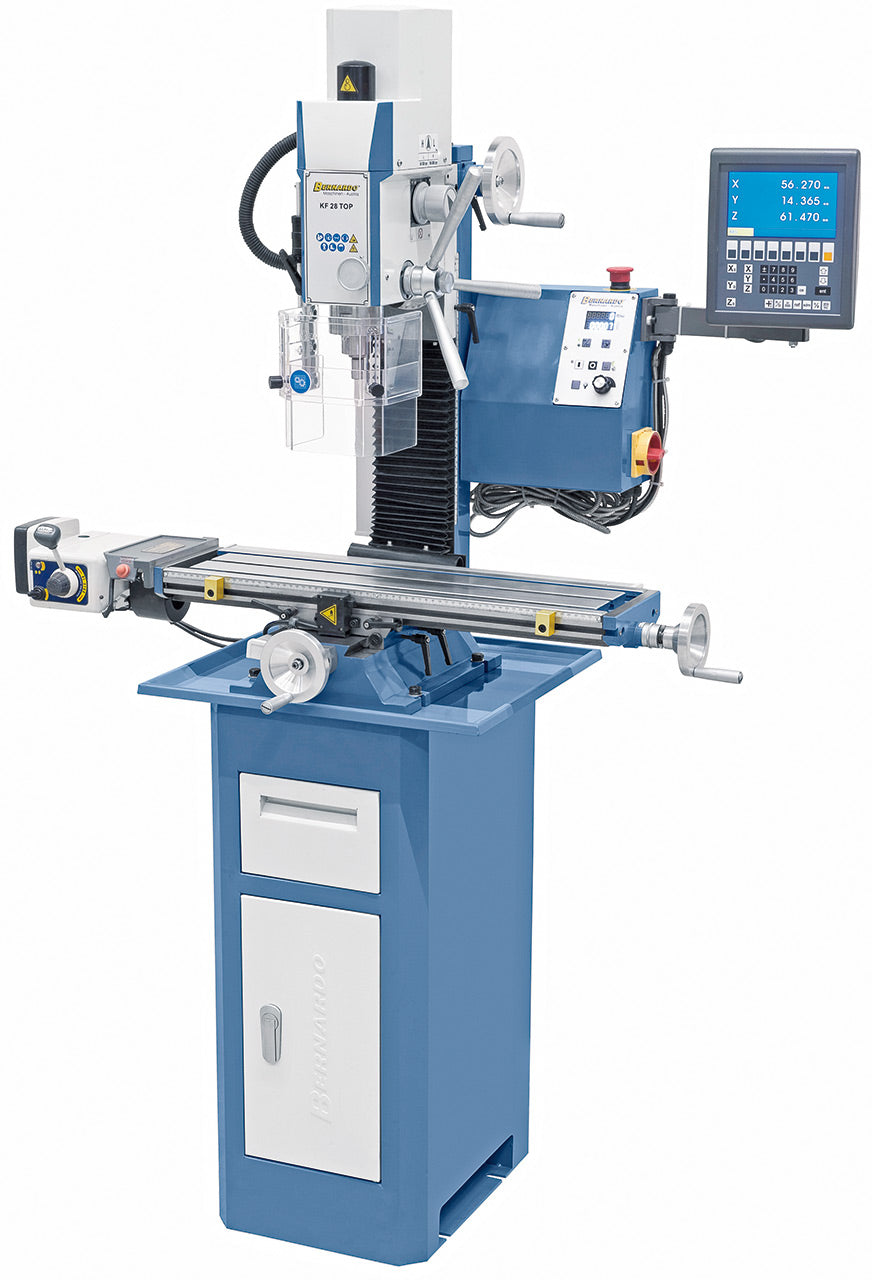 Bernardo KF 28 Top mit Vorschub inkl. 3-Achs Digitalanzeige ES-12 V 02-10341