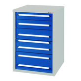 Dringenberg Schubladenschrank S7 1028/5 VA o. Platte 033448-7035-5010