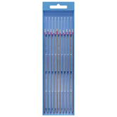 GYS 10 Wolframelektroden LYMOX LUX Ø1,6 - Fuchsia/Grau (AC/DC) 072428