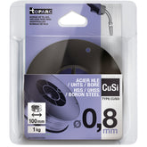 GYS Massivdrahtspule CuSi3, Ø 0,8mm - Plastiktrommel S100 / 1Kg 086692