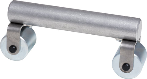 Roll Andrückrolle mit massivem Griff mit 2 Rollen 40 mm breit. Länge 195 mm 1614033
