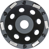 Roll Hybridscheibe 125 mm mit 6 Trapezförmigen PKD-Segmenten und 6 Stützsegmenten 1716469
