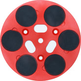 Roll Polierteller 300 mm mit 6 Klettpunkten 75 mm 1716950