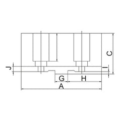 Bernardo Weiche Aufsatzbacken STJ-PS4-160 21-3261