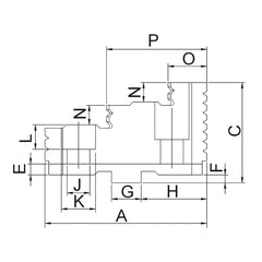 Bernardo Umkehr-Aufsatzbacken TJ-PS3-500 21-3326