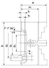 Bernardo Planscheibe K72-200/D5 21-5060