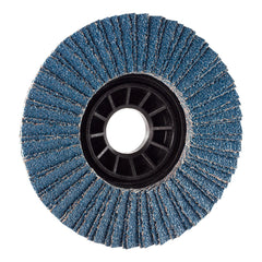 Restposten Eisenblätter 21080 ZIRCOTEX® Nylon Plan 115 x 22,2 mm, Korn 80, Fächerschleifscheibe