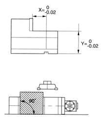 Bernardo NC-Maschinenschraubstock CHV 130 V 28-2126