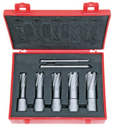 Bernardo HM-Kernbohrer-Set, 14 - 22 mm, Bohrtiefe 35 mm 41-1106