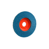 "Eisenblätter 94290e BLUE SHARK® Elastic 125 x 22,2 mm, Korn 120, Fächerschleifscheibe"