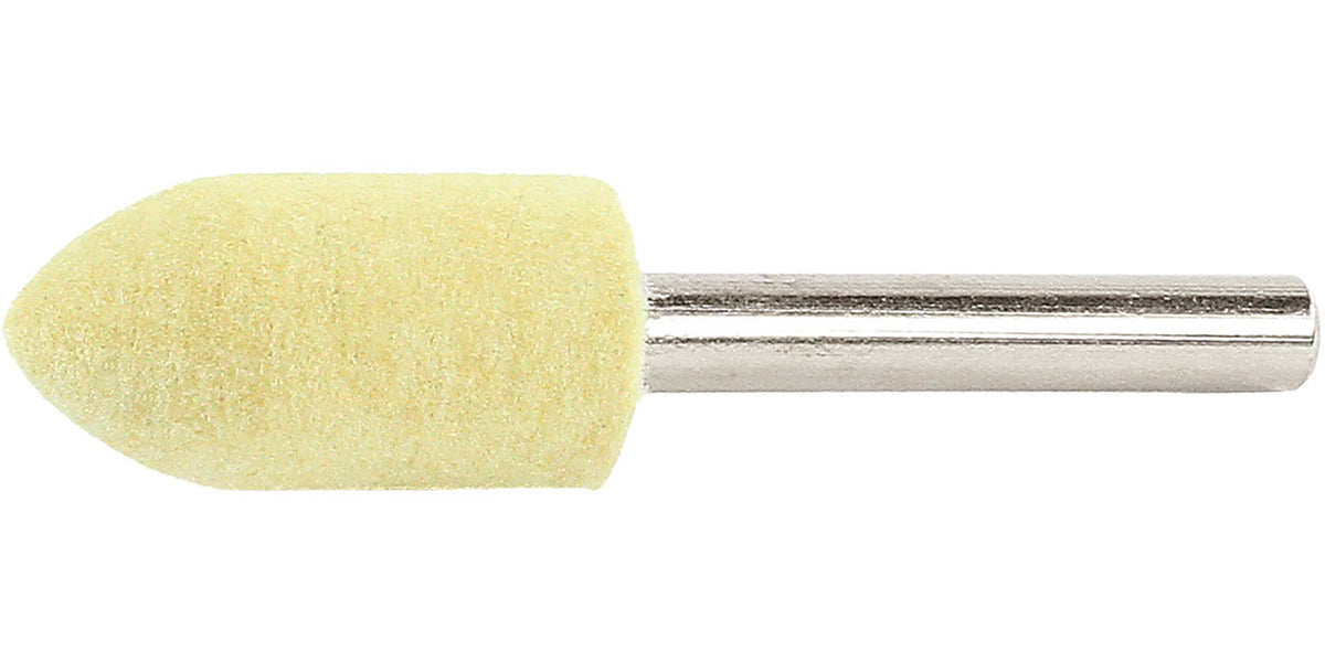 Eisenblätter 10022 MINI MAX Filz Polierstifte mit 6 mm Stahl-Schaft