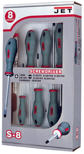 PROMAC JET Schraubendreher-Satz 8-teilig S-8 by PROMAC
