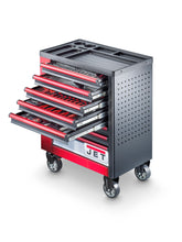 PROMAC Werkstattwagen, 1/4" + 3/8" + 1/2", 412-tlg. TT-412