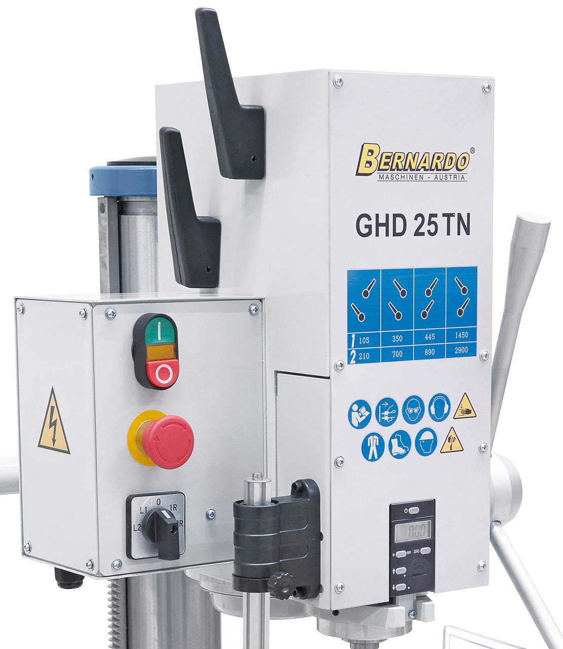 Bernardo GHD 25 TN mit digitaler Pinolenhubanzeige 01-1241B