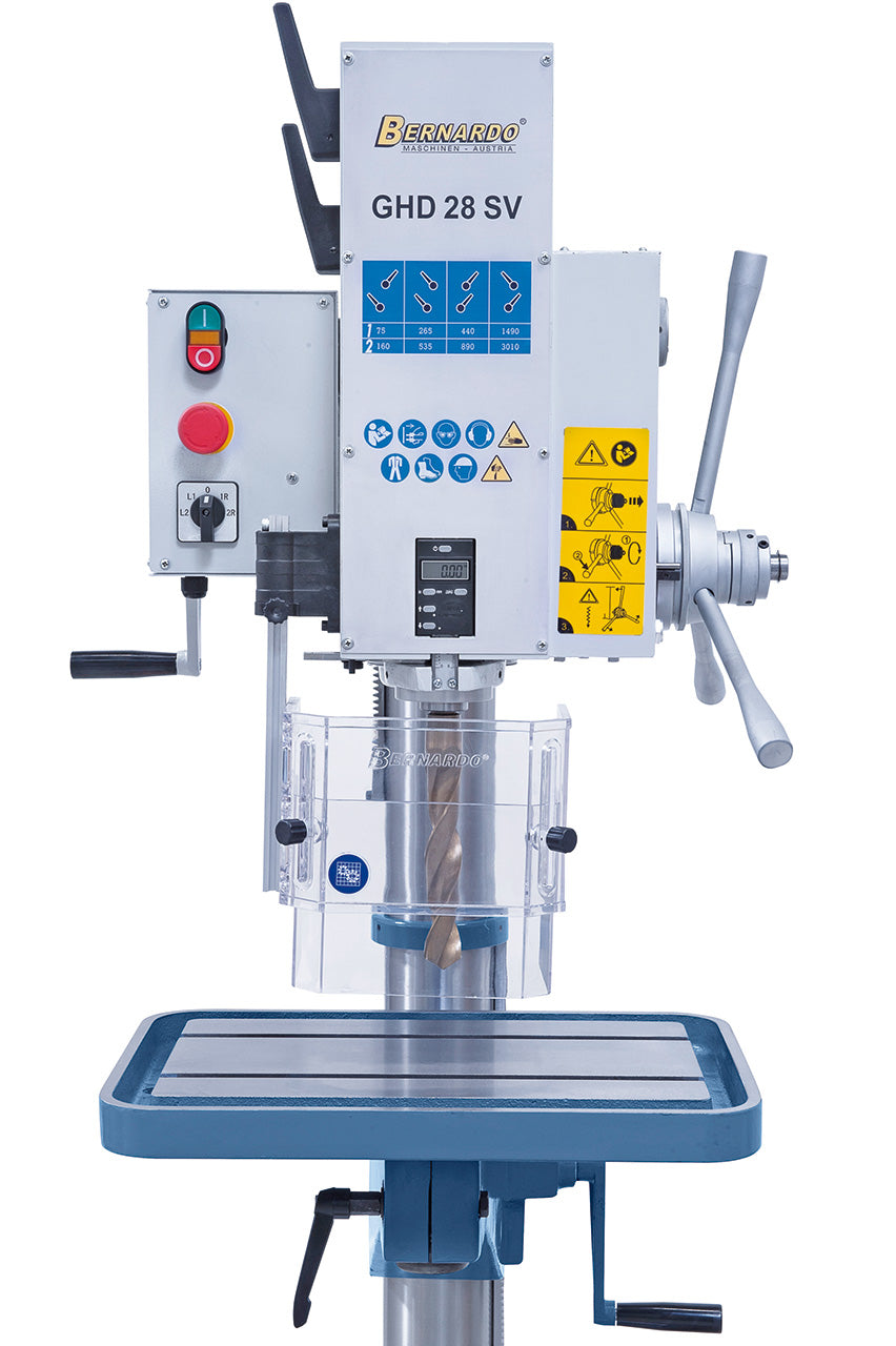 Bernardo GHD 28 SV mit digitaler Pinolenhubanzeige 01-1243B