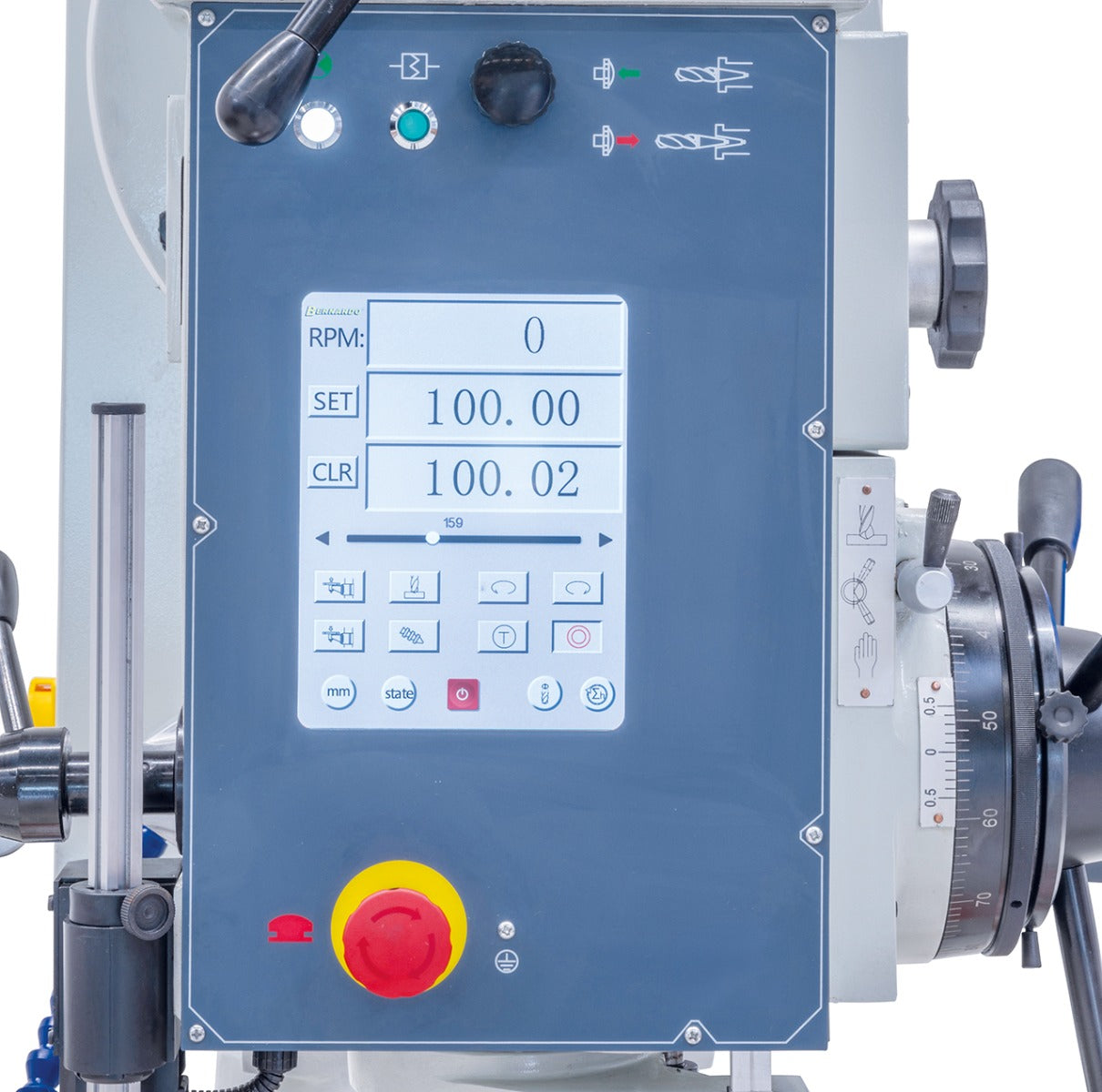 Bernardo Getriebe-Säulenbohrmaschine GB 55 SK NC Vario 01-1311XL0
