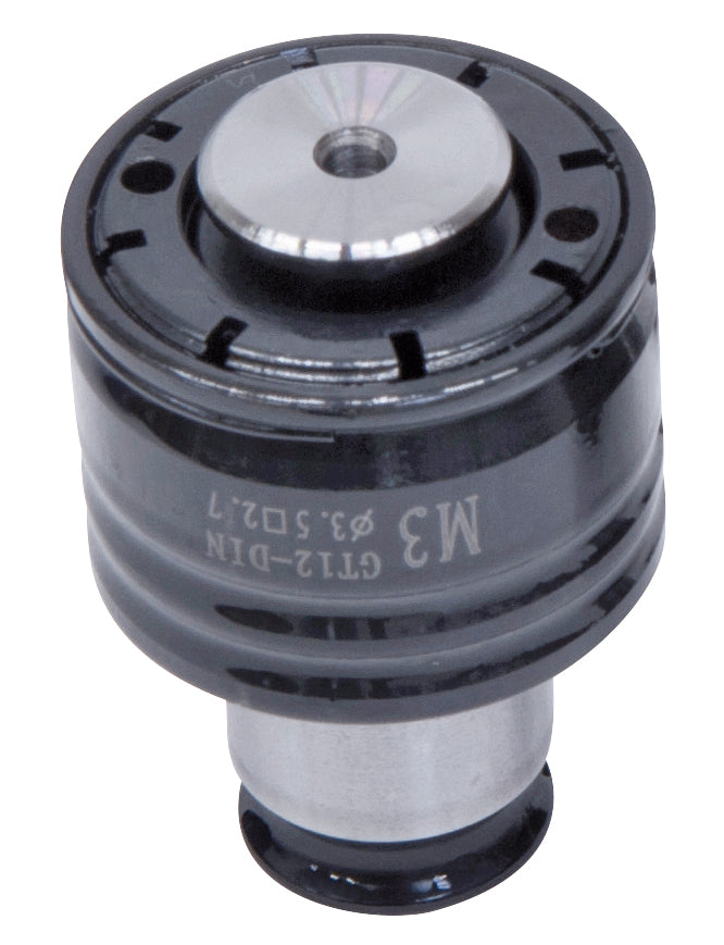 Schnellwechselfutter 19 mm GT 12, DIN 371, M3 (3,5 x 2,7) 01-1446