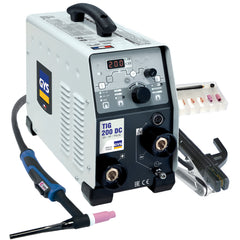 GYS TIG 200 DC FV Inv. Set + SR17DB - 4 m, E-HAND Zubeh. o. Druckmin 011540