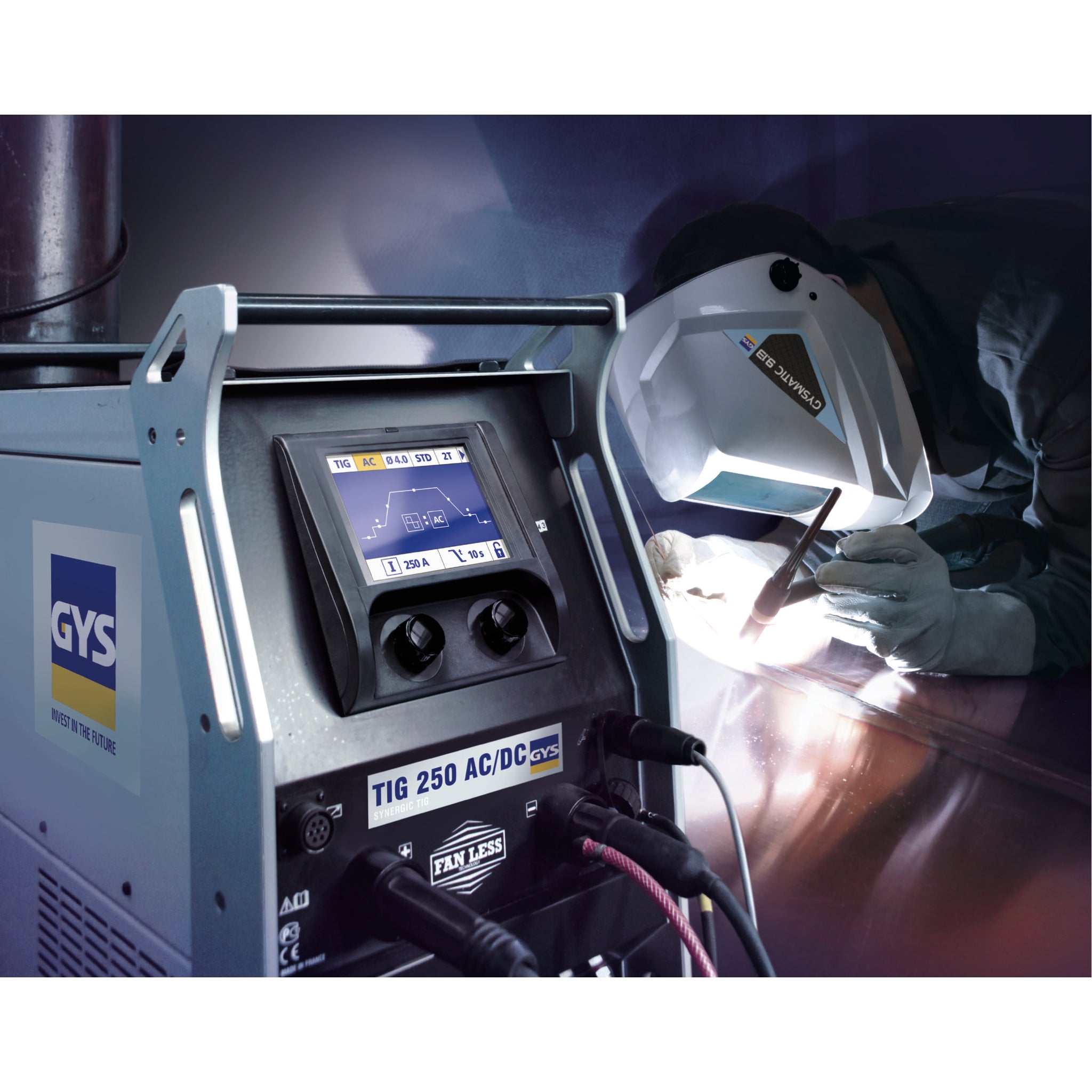 GYS TIG 250 AC/DC TRI - ohne Zubehör 012004