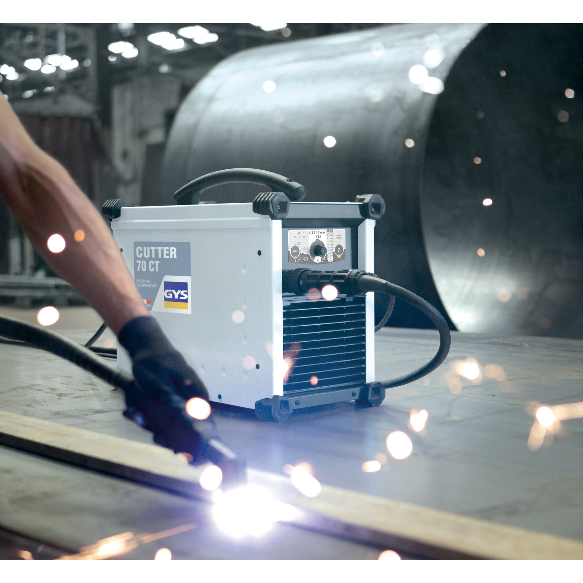 GYS PLASMA CUTTER 70 CT - mit Brenner 013841