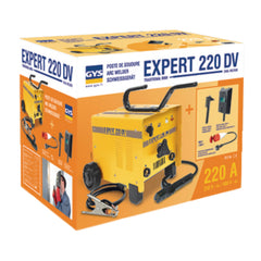 GYS EXPERT 220 DV Elektroden-Schweißtransformator mit Zubehör + Zubehör 015128