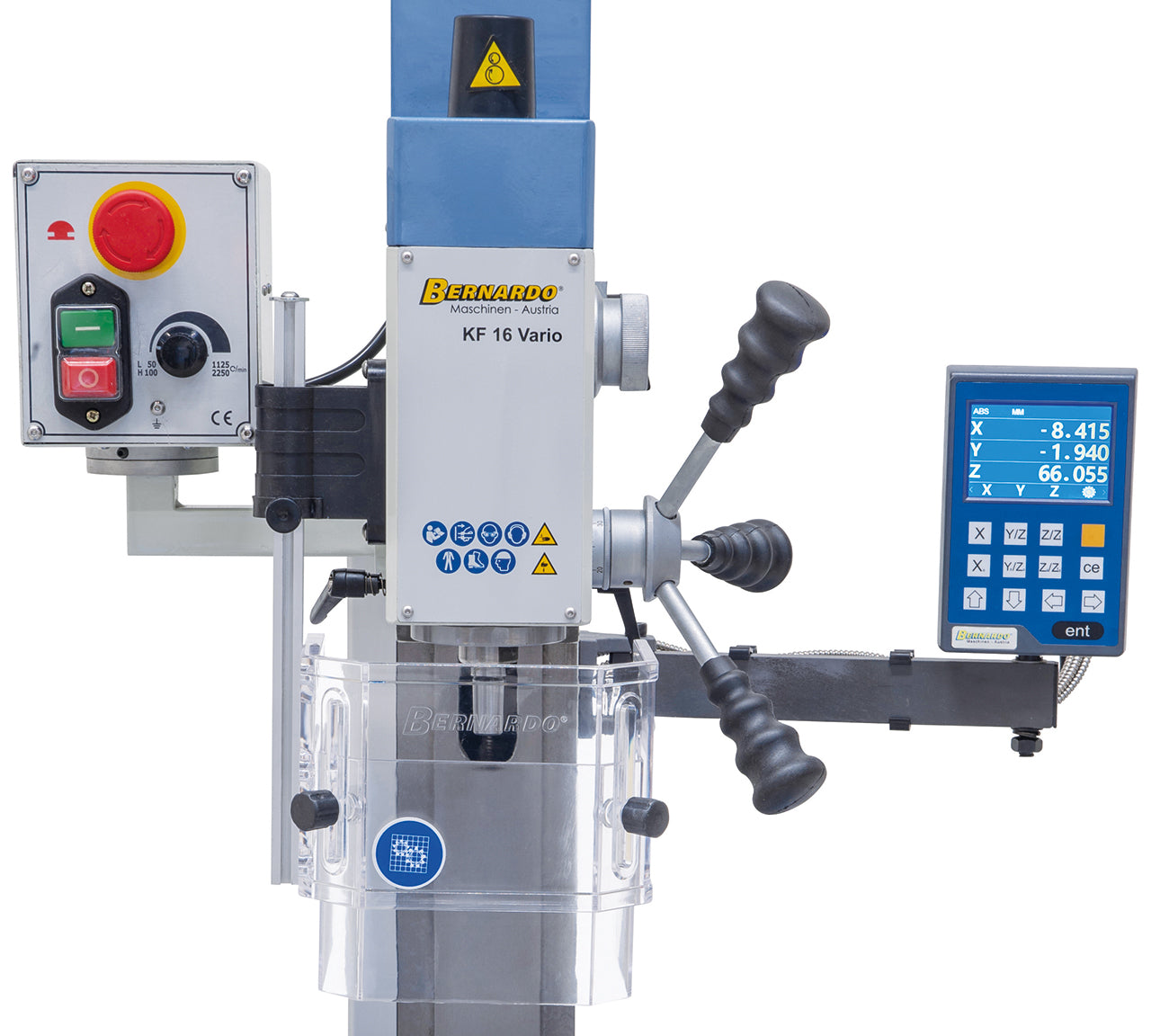 Bernardo KF 16 Vario inkl. 3-Achs Digitalanzeige DT 40 02-1019A