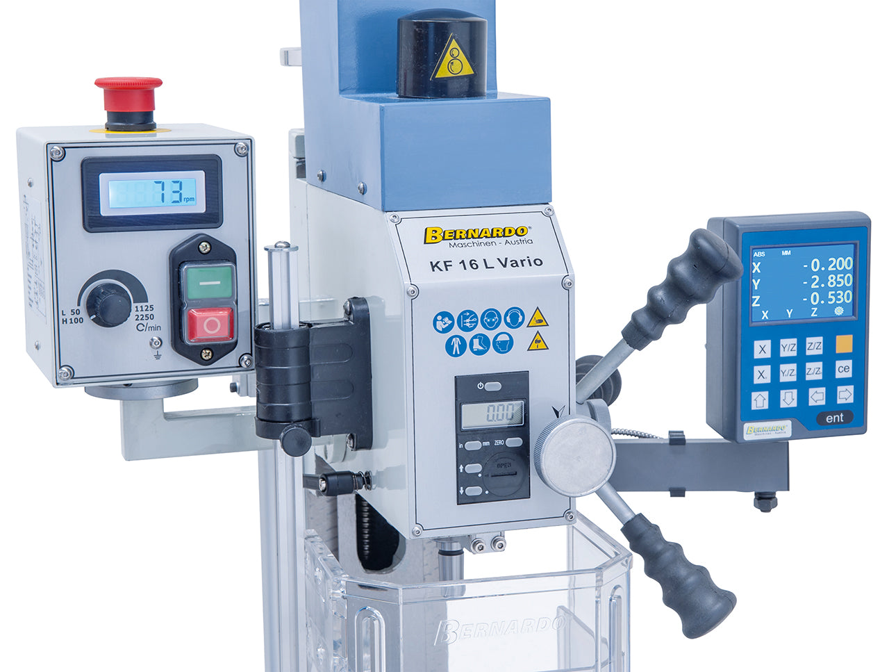 Bernardo KF 16 L Vario inkl. 3-Achs Digitalanzeige DT 40 02-1021A