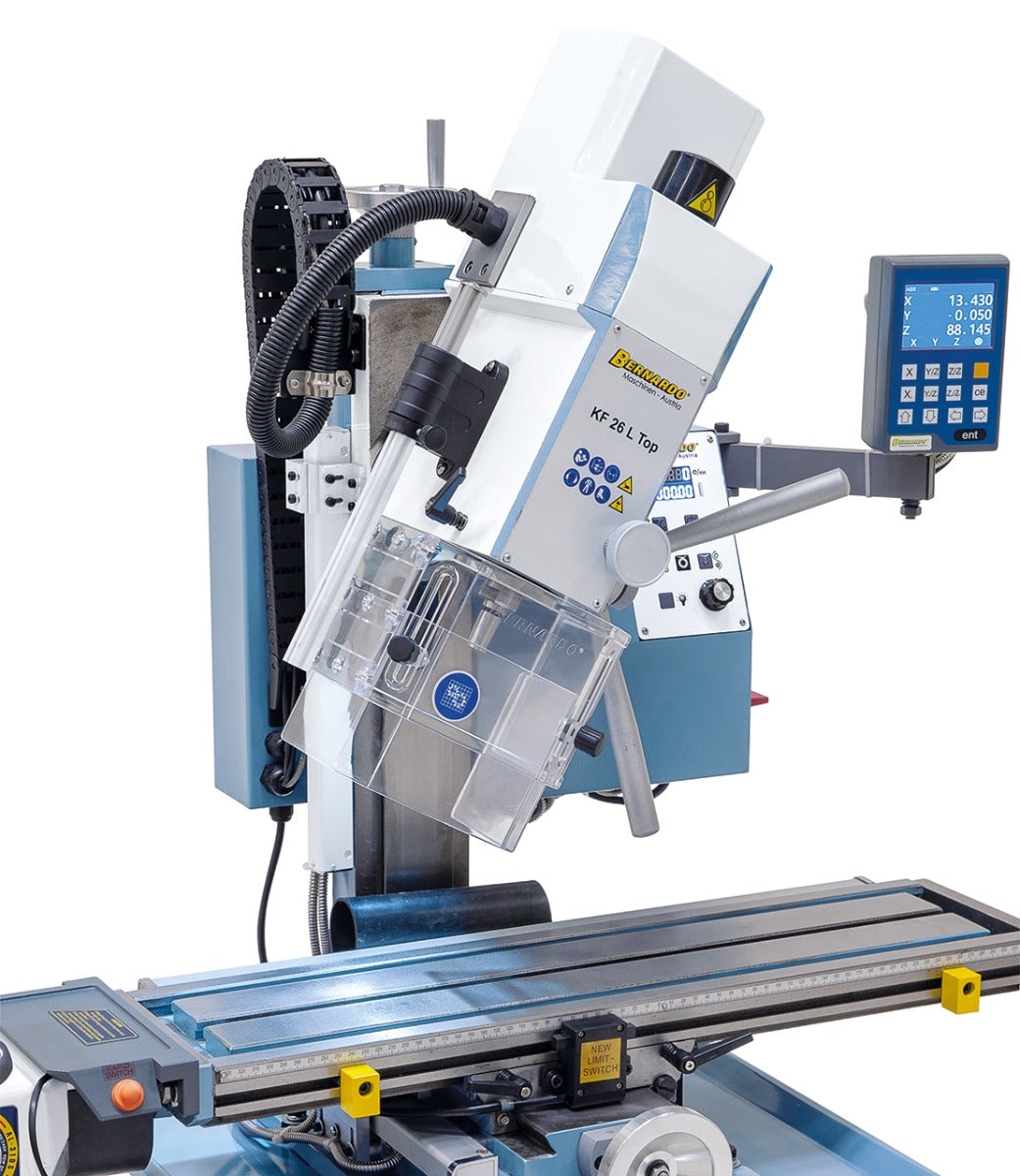 Bernardo KF 26 L Top mit Vorschub inkl. 3-Achs Digitalanzeige DT 40 02-10240