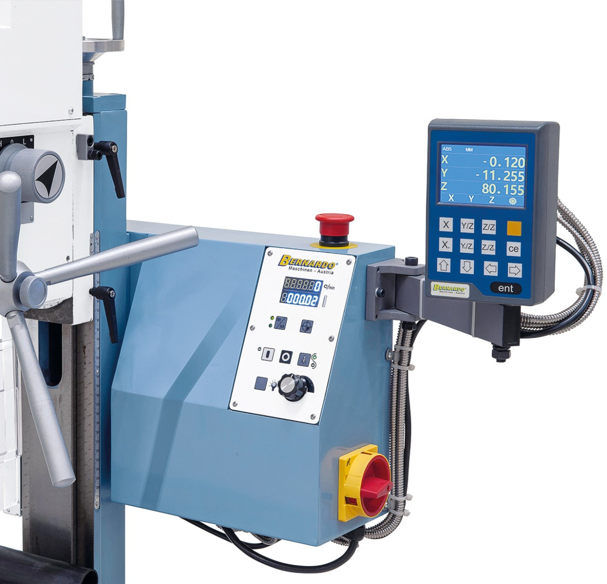 Bernardo KF 26 L Top mit Vorschub inkl. 3-Achs Digitalanzeige DT 40 02-10240