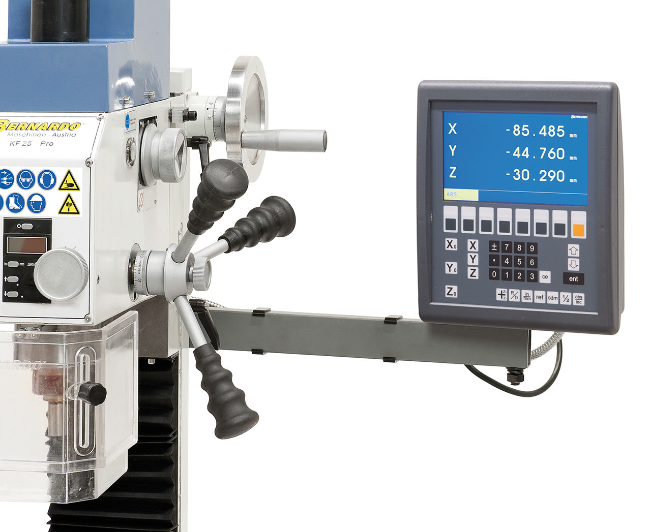 Bernardo KF 25 Pro mit Vorschub inkl. 3-Achs-Digitalanzeige 02-1033B