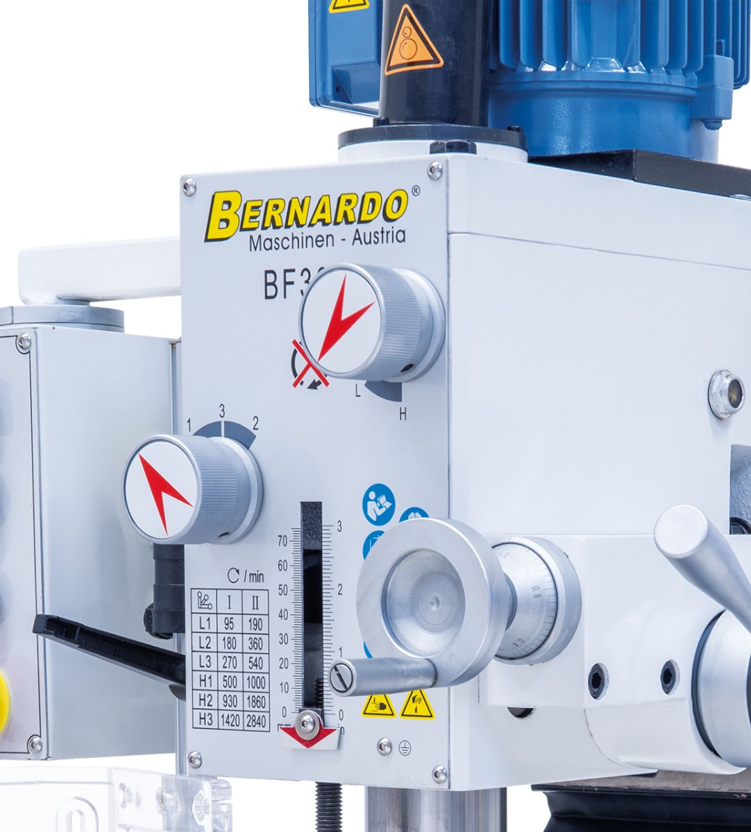 Bernardo BF 30 G inkl. 3-Achs Digitalanzeige DT 40 02-1037B