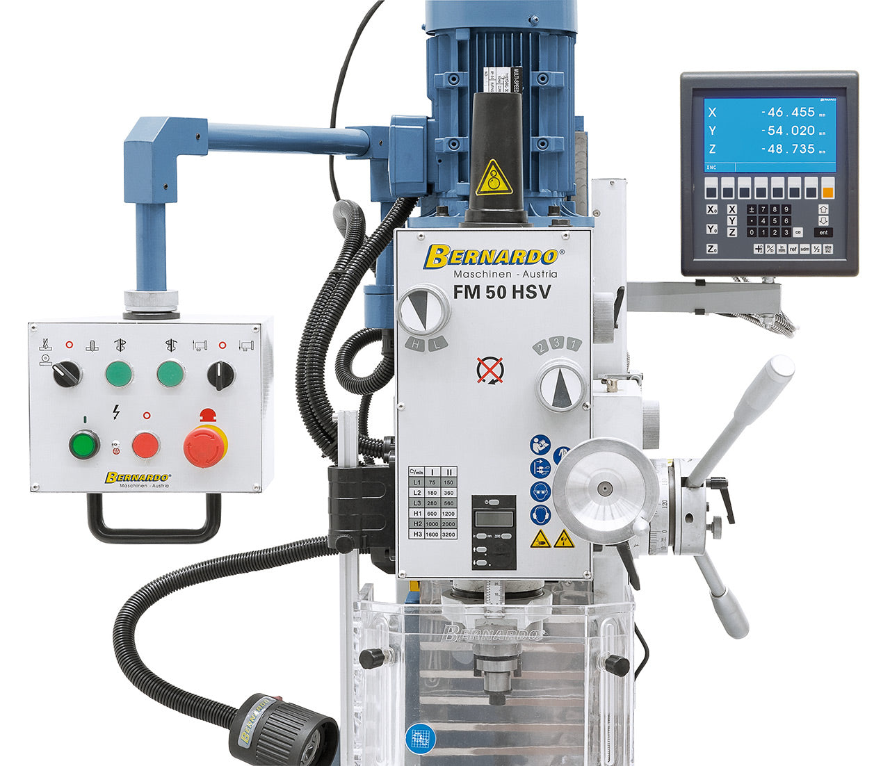 Bernardo FM 50 HSV inkl. 3-Achs-Digitalanzeige 02-1096