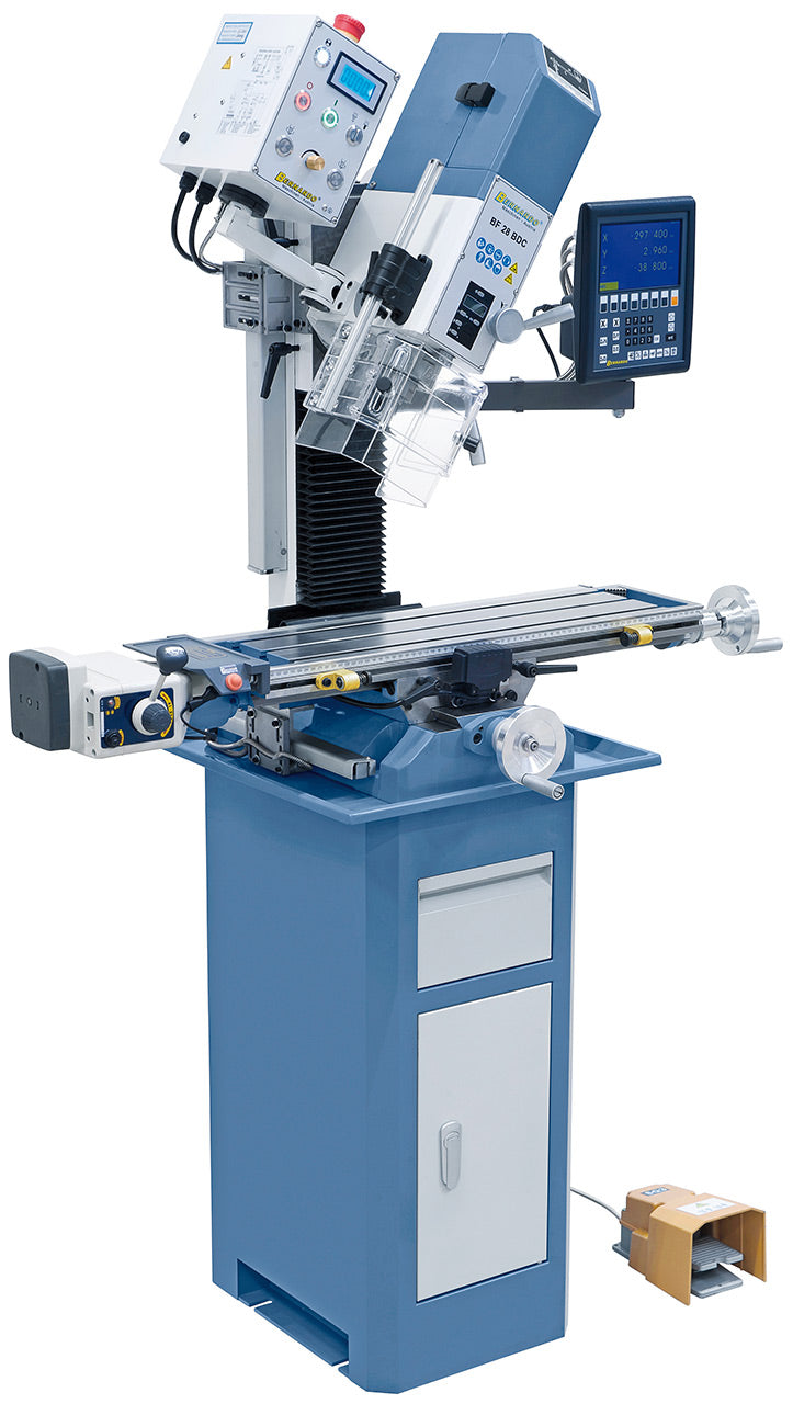 Bernardo BF 28 BDC mit Vorschub inkl. 3-Achs-Digitalanzeige ES-12 V 02-1114