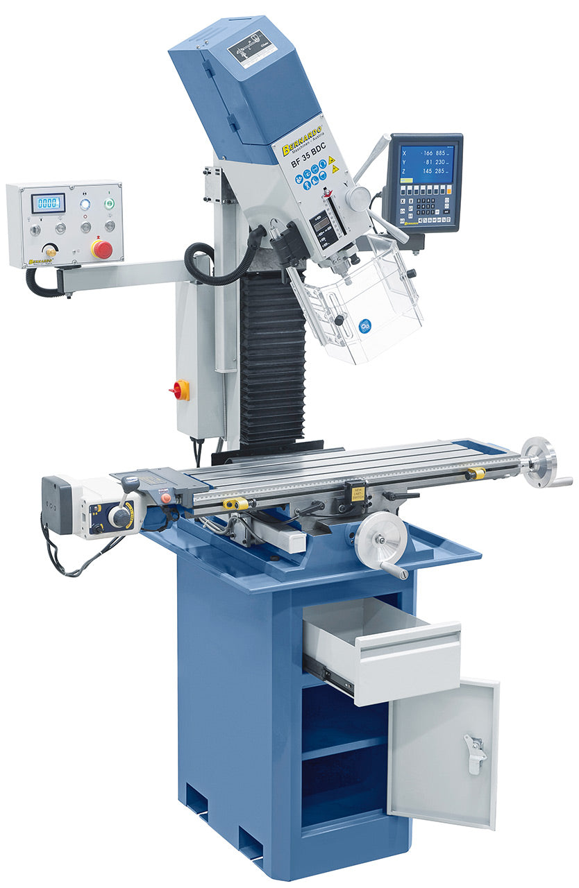 Bernardo BF 35 BDC mit Vorschub inkl. 3-Achs-Digitalanzeige 02-1117