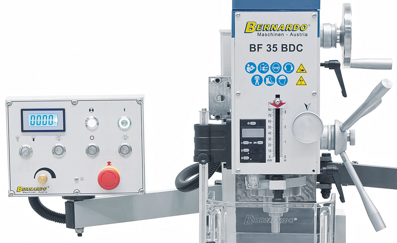 Bernardo BF 35 BDC mit Vorschub inkl. 3-Achs-Digitalanzeige 02-1117
