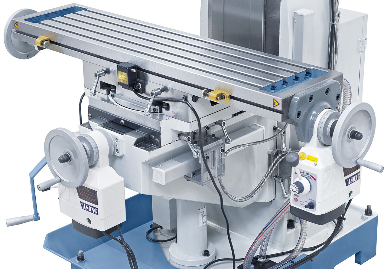 Bernardo KF 60 inkl. 3-Achs-Digitalanzeige ES-12 H und Vorschub für x/y-Achse 02-1161XL