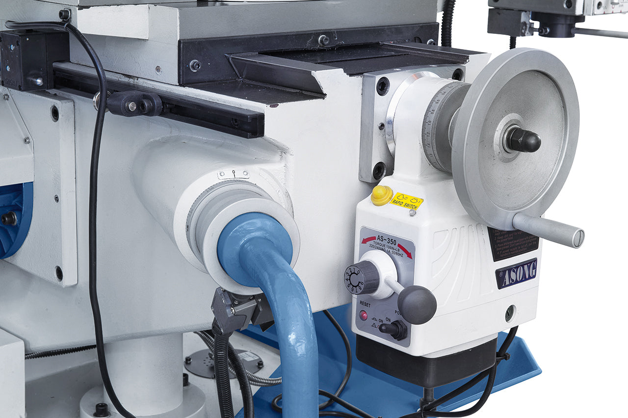 Bernardo UWF 90 inkl. 3-Achs-DRO ES-12 H und pneumat. WK-Klemmung 02-1228XL0