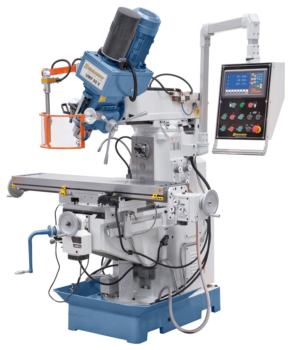 Bernardo UWF 90 V mit pneumatischer Werkzeugklemmung 02-1231XL