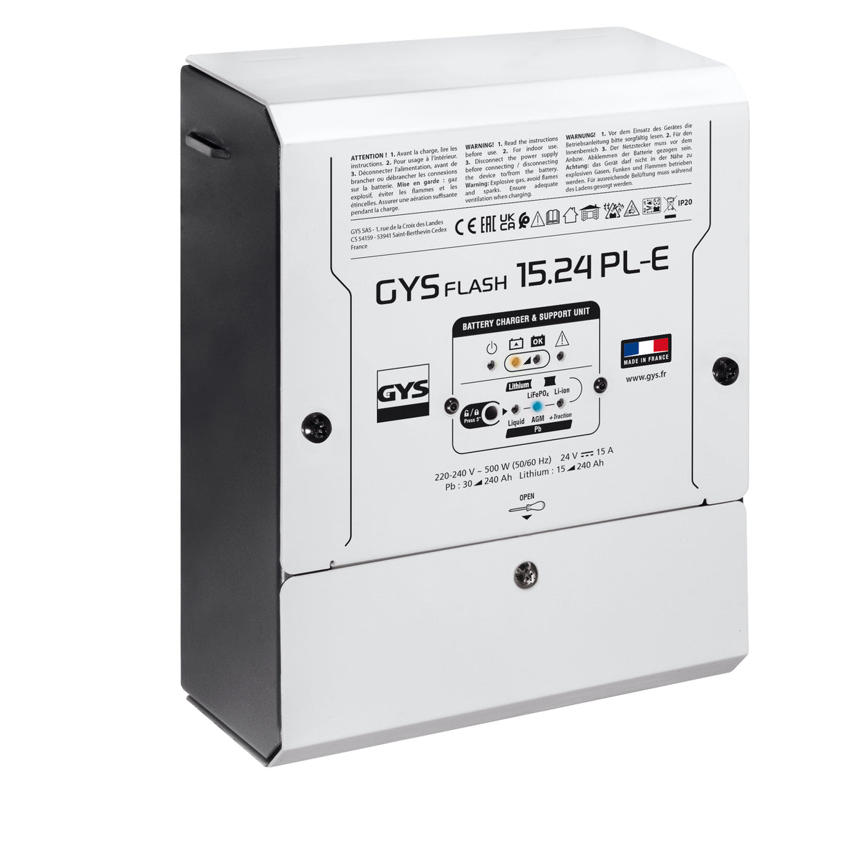 GYS Batterie-Ladegerät GYSFLASH 15.24 PL-E 025943