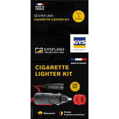 GYS F5-Set - FLASH/Zigarettenanzünderanschluss - 0,45 m 029439
