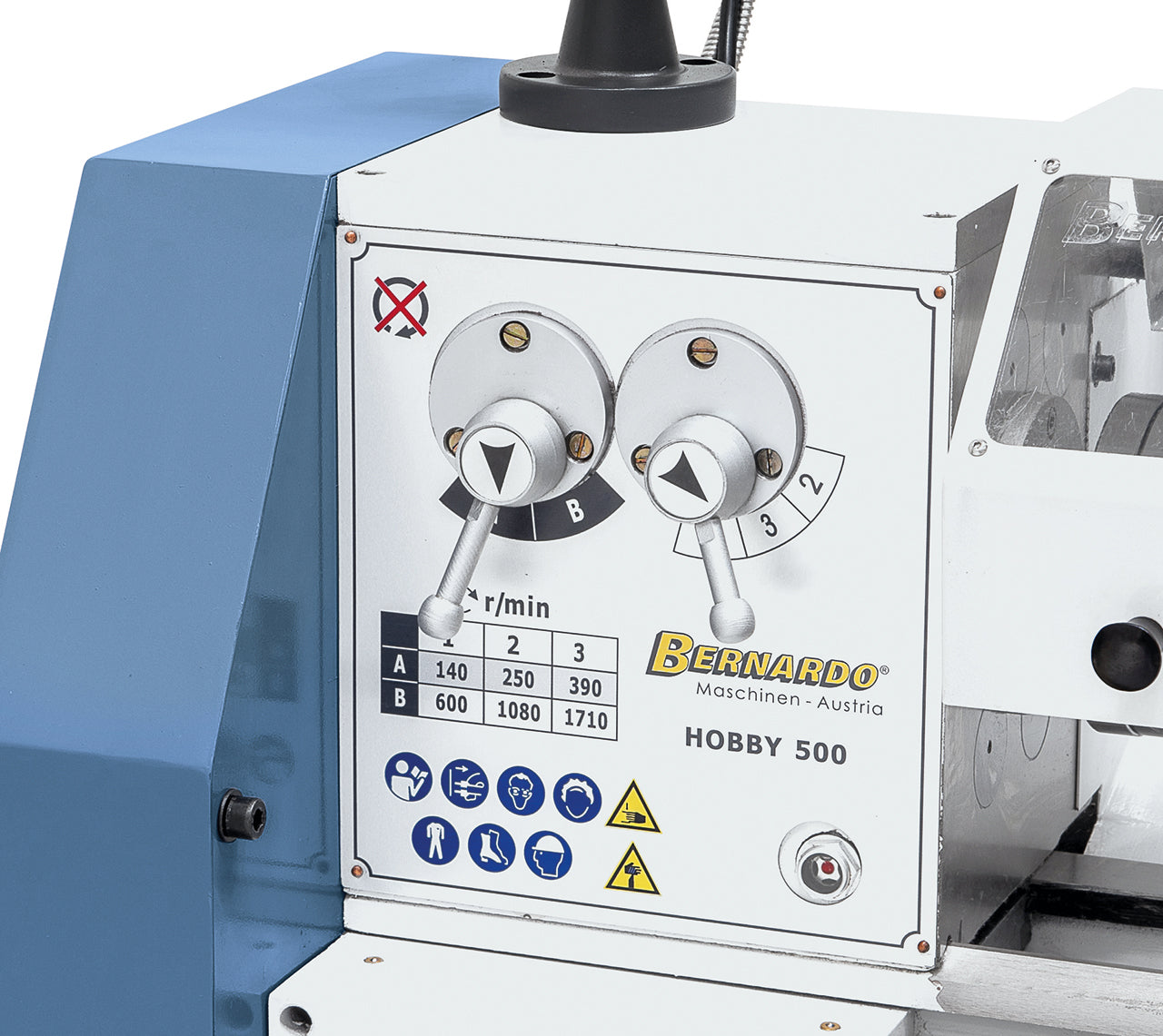 Bernardo Hobby 500 / 400 V inkl. 2-Achs-Digitalanzeige DT 40 03-1076