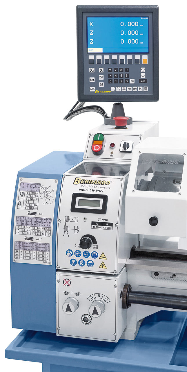 Bernardo Profi 550 WQV - 230 V - inkl. 2-Achs-Digitalanzeige 03-1141B