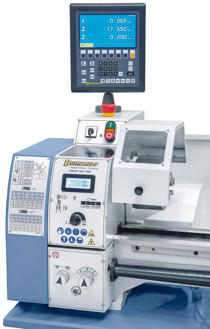 Bernardo Profi 550 PRO / 400 V inkl. 2-Achs-Digitalanzeige ES-12 V 03-1177
