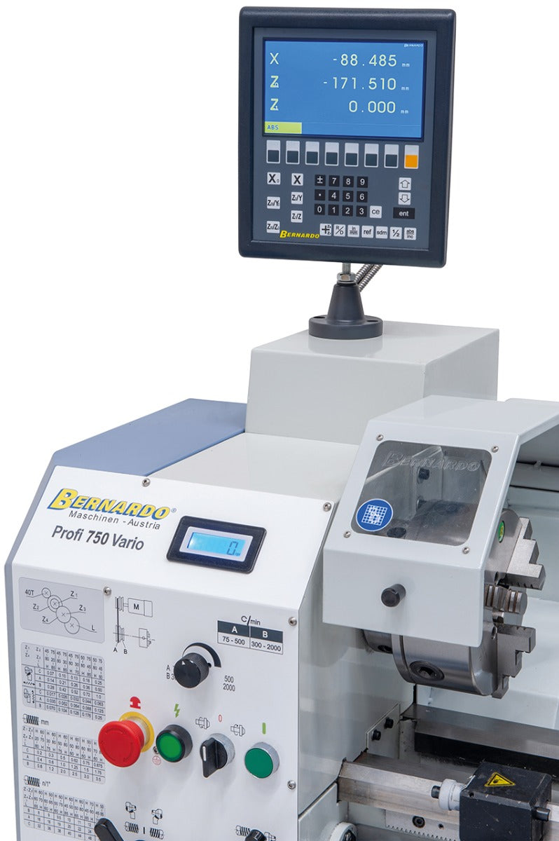 Bernardo Profi 750 Vario / 400 V inkl. 2-Achs Digitalanzeige ES-12 V 03-11793