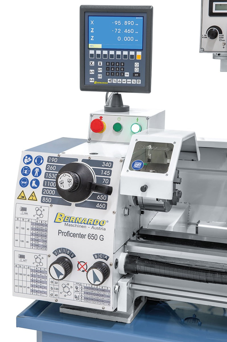 Bernardo Proficenter 650 G / 400 V inkl. 2-Achs-Digitalanzeige ES-12 V 03-1228