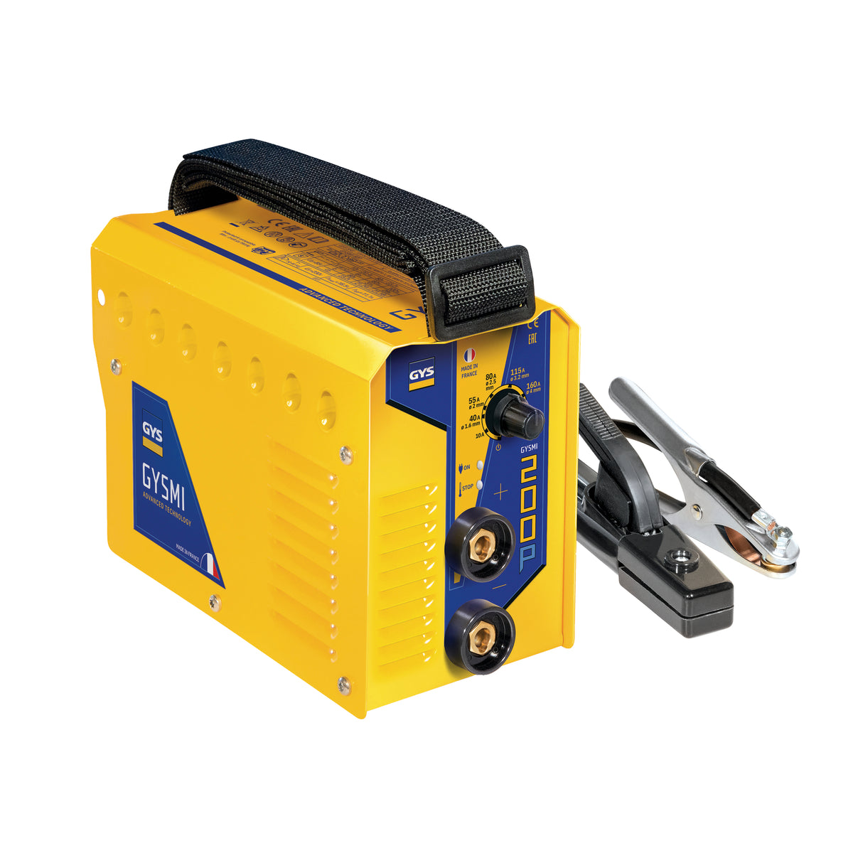 GYS GYSMI 200P E-Handschweißinverter + Zubehör im Hartschalenkoffer 030794