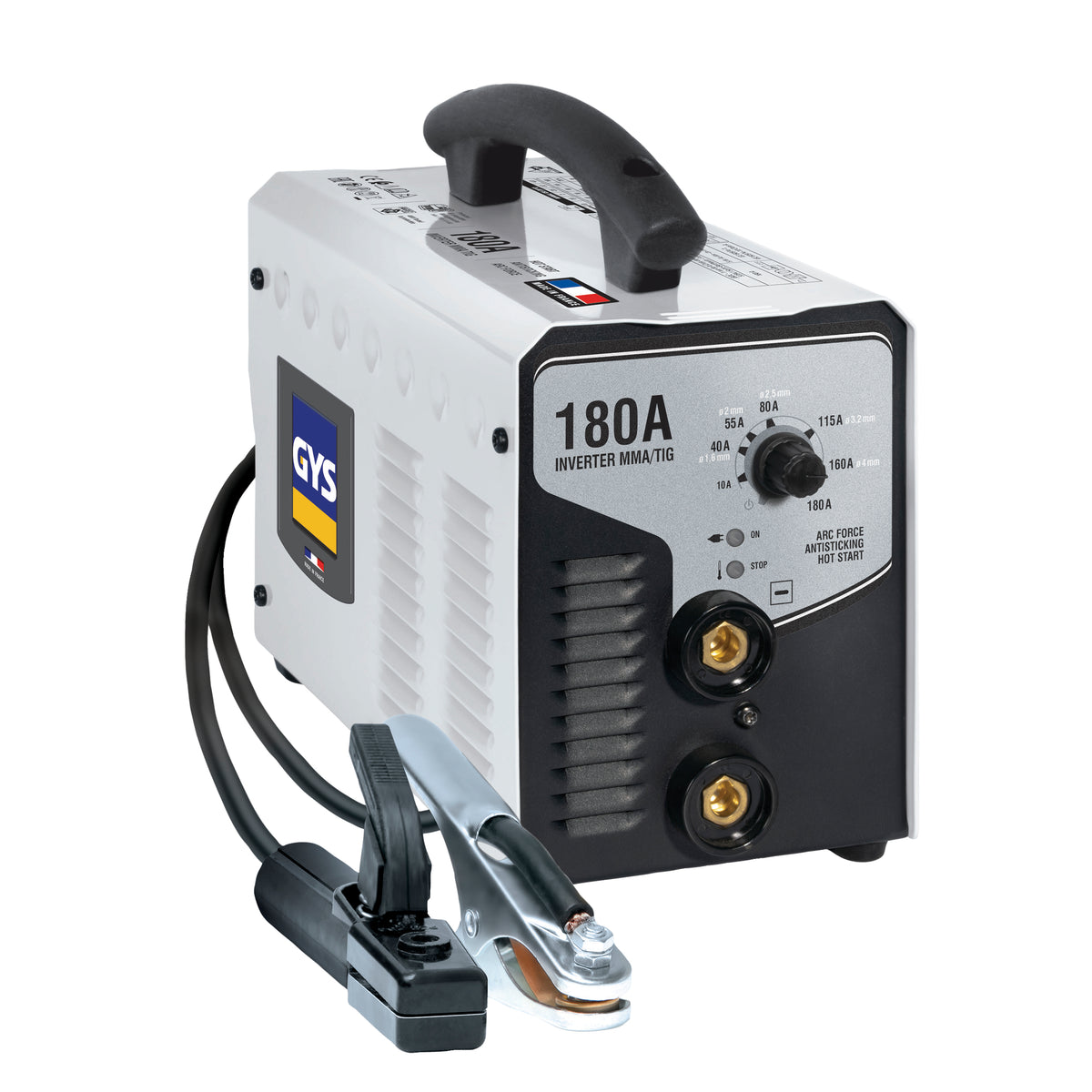 GYS PROGYS 180A E-Handschweißinverter + Zubehör im Hartschalenkoffer 031425